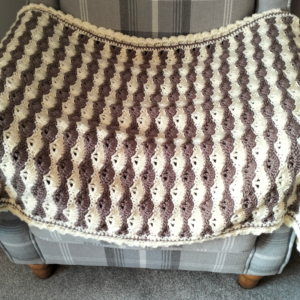 Shell Stitch Lap Blanket