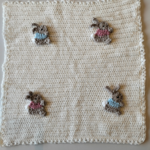 Rabbit Dolls Blanket