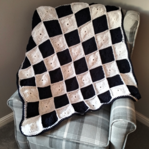 Chequered blanket