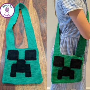 Minecraft Inspired Bag