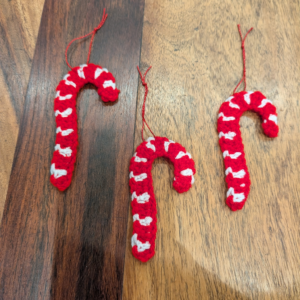 Candy Cane/Peppermint Ornaments